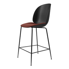 Beetle Counter Chair - Seat Upholstered - Black Matt Base