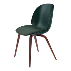 Beetle Dining Chair - Seat Upholstered - American Walnut Base