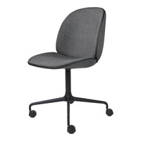 Beetle Meeting Chair - 4-Star Base w/ Casters - Fully Upholstered