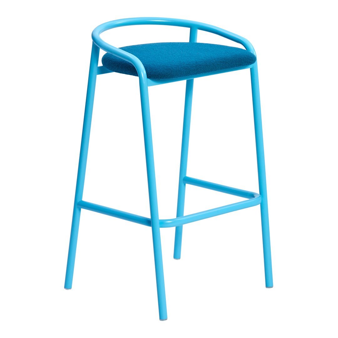 Bender Bar Stool - Seat Upholstered