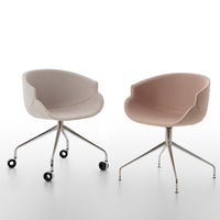 Bix Armchair - 4-Star Swivel Base - Upholstered