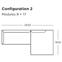 Blade Modular Sofa (Modules 9-16)
