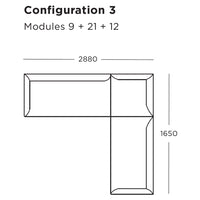 Blade Modular Sofa (Modules 9-16)