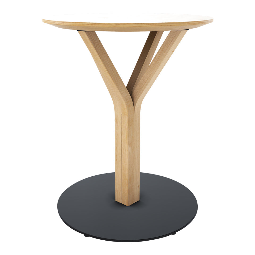 Bloom Central Cafe Table 271 - Circle - Oak – Design Public