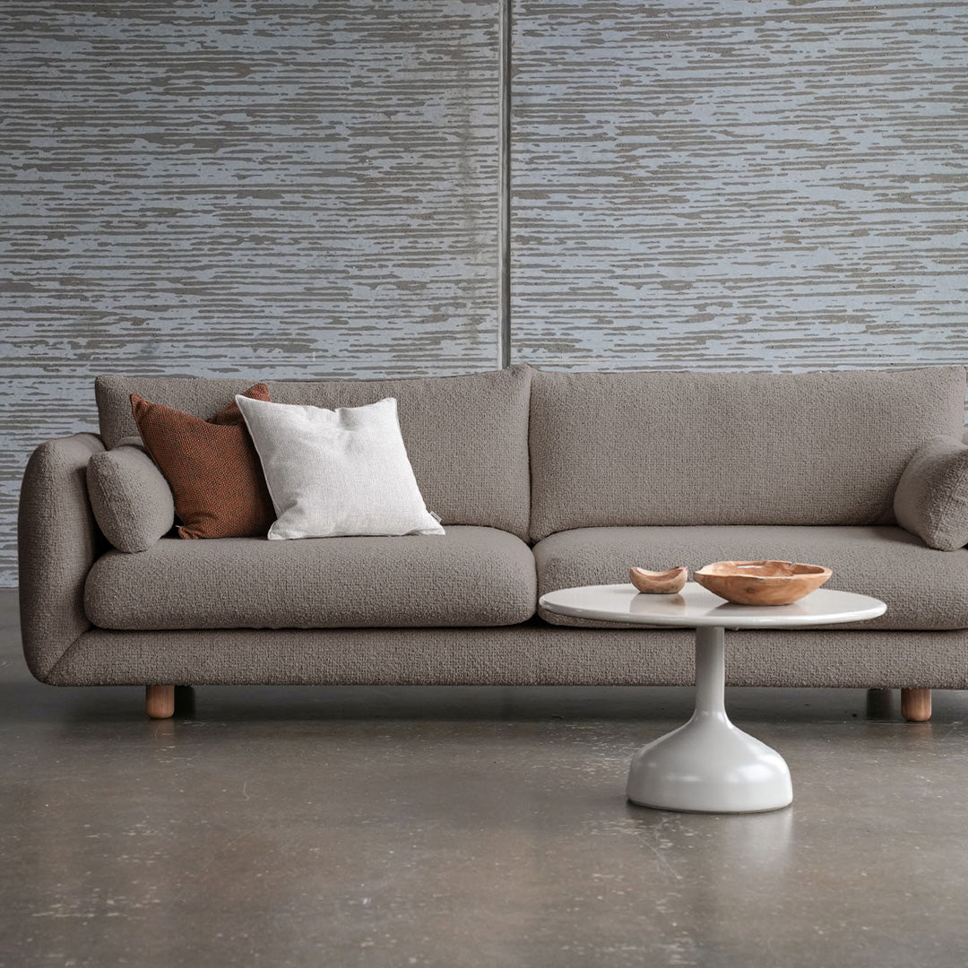 Bloom 3-Seater Sofa w/ Wooden Legs