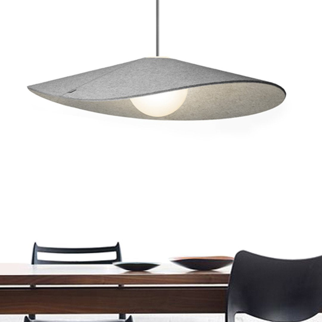 Bola Felt Pendant (Pebble/Grey)