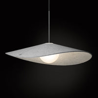 Bola Felt Pendant (Pebble/Grey)