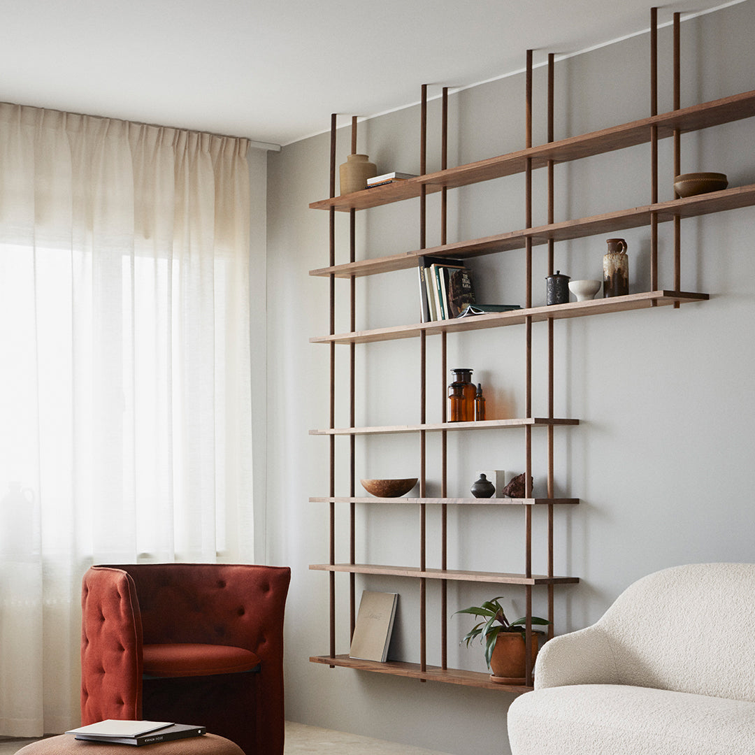 Luxury Penthouse Shelf System Designers photo