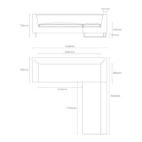 Bonnie & Clyde Sectional Sofa
