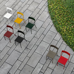 C1.1 Outdoor Side Chair - Solid Back