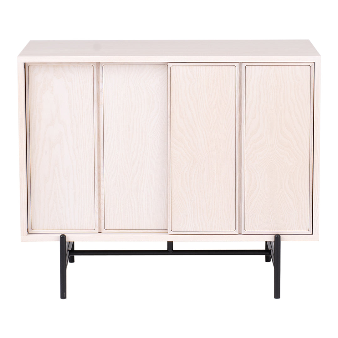 Canvas Small Cabinet - Wood Doors