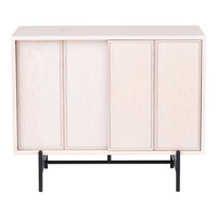 Canvas Small Cabinet - Wood Doors