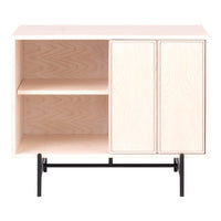 Canvas Small Cabinet - Wood Doors