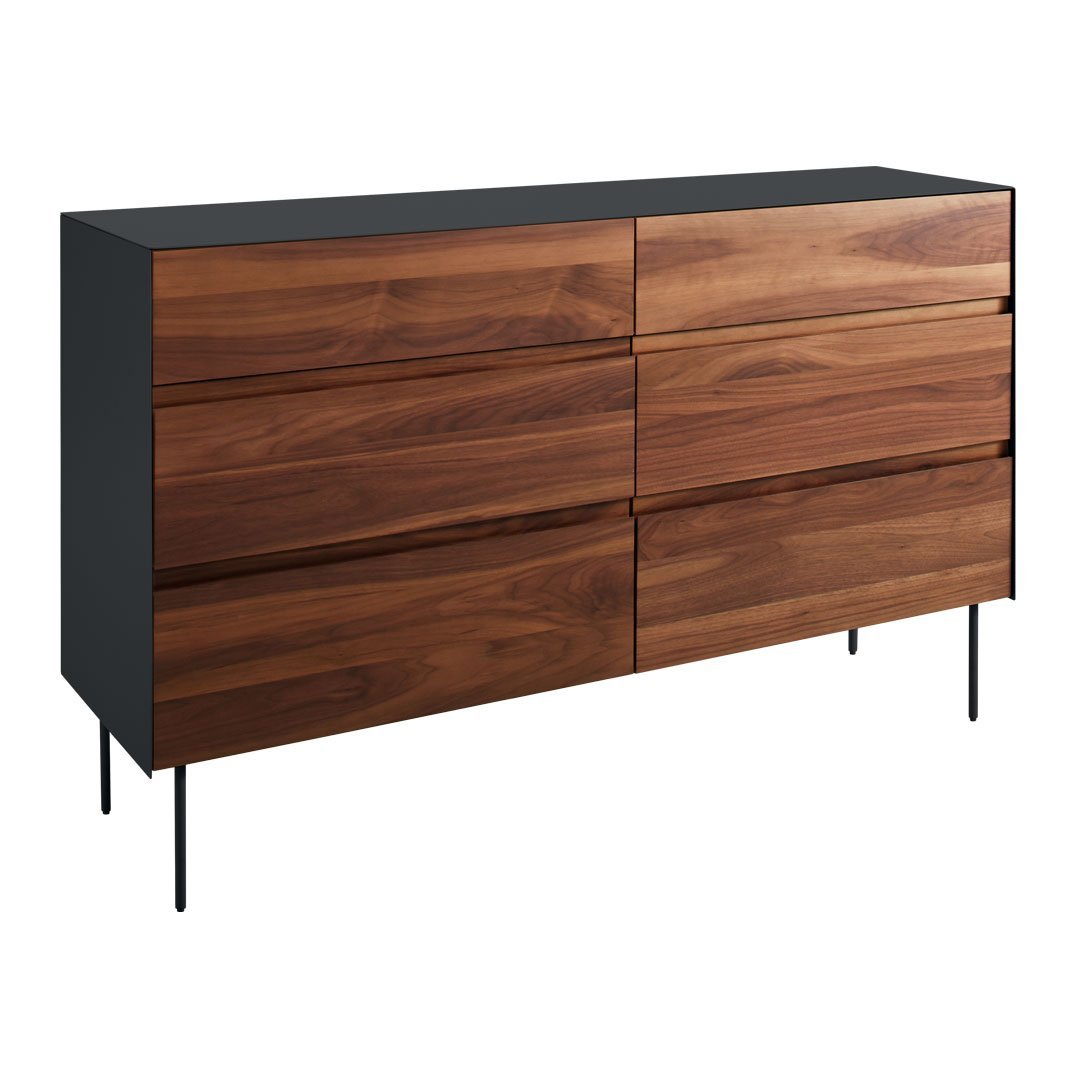 Clad 6 Drawer Dresser