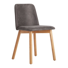 Chip Leather Dining Chair