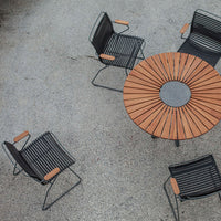 CLICK Outdoor Dining Chair w/ Armrests
