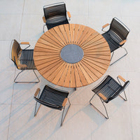 CLICK Outdoor Dining Chair w/ Armrests