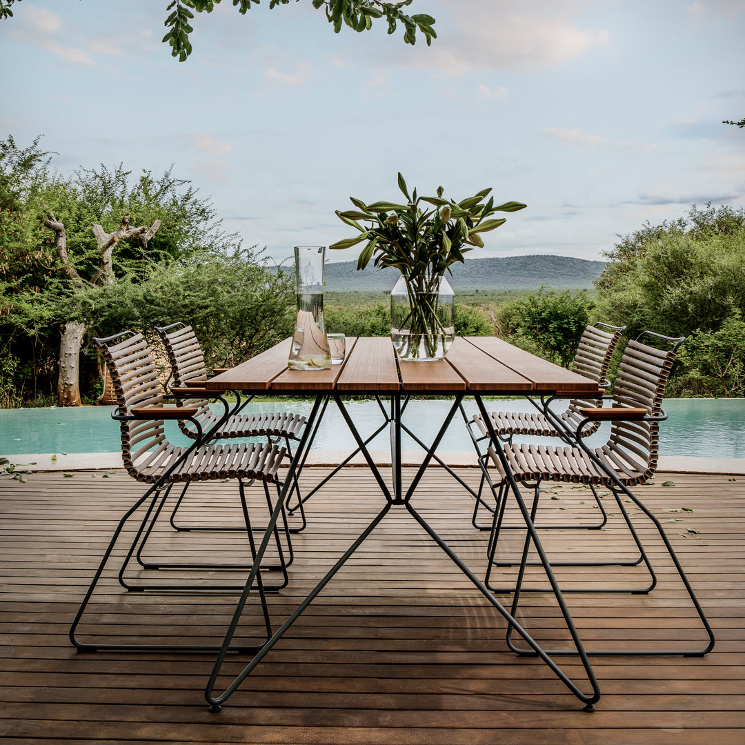 CLICK Outdoor Dining Chair w/ Armrests