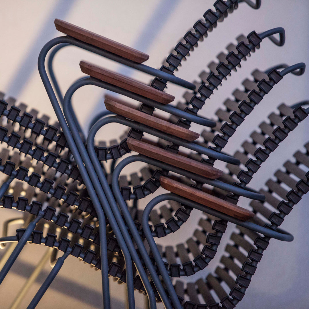 CLICK Outdoor Dining Chair w/ Armrests