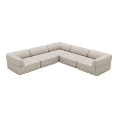 Cube Modular Sofa - Corner Lounge Setup