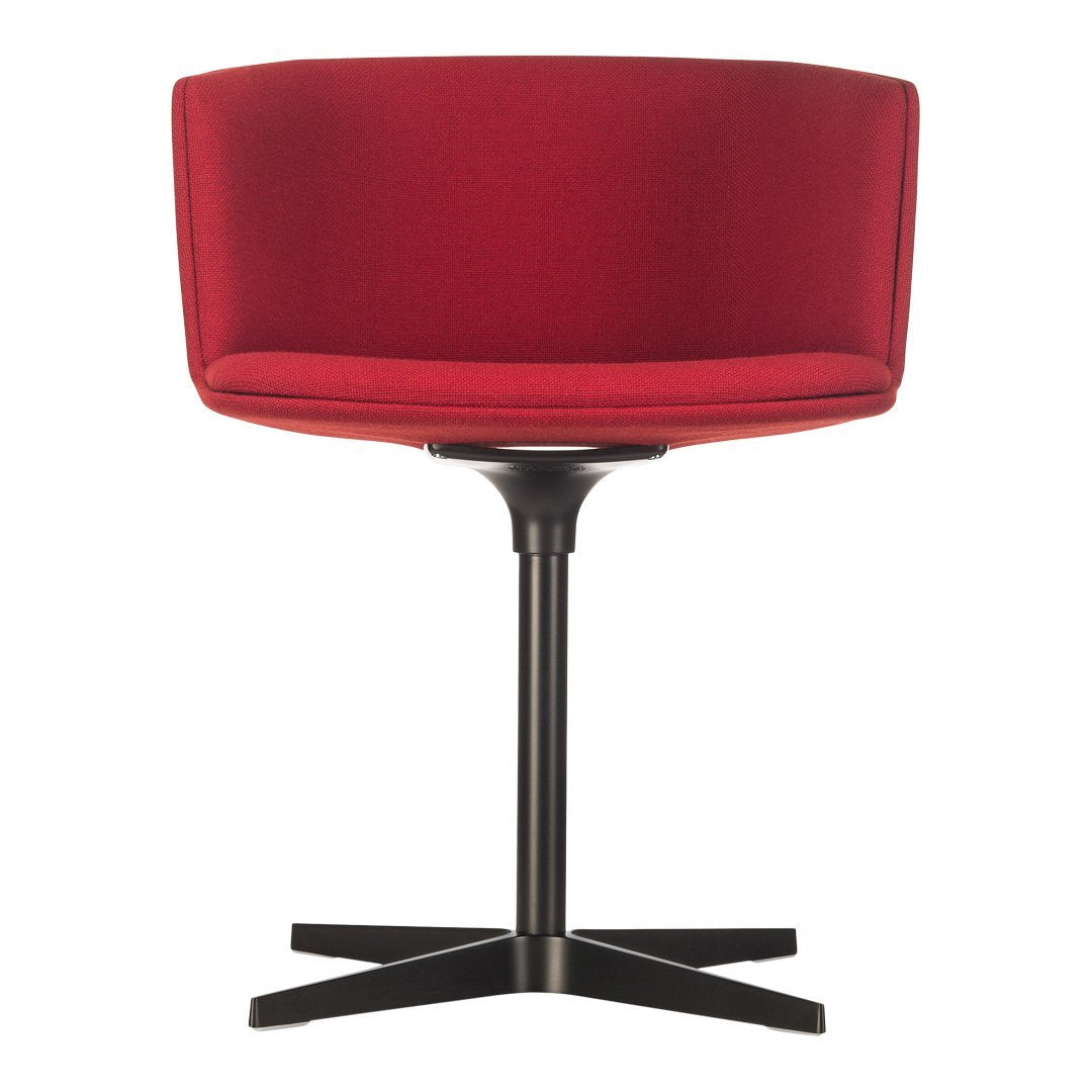 Cut Office Chair - Cross Base, Fully Upholstered