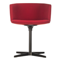 Cut Office Chair - Cross Base, Fully Upholstered