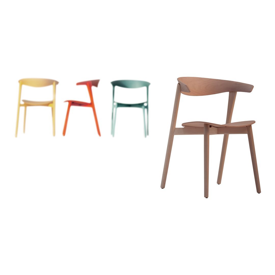 Nix 230M Dining Chair - Unupholstered