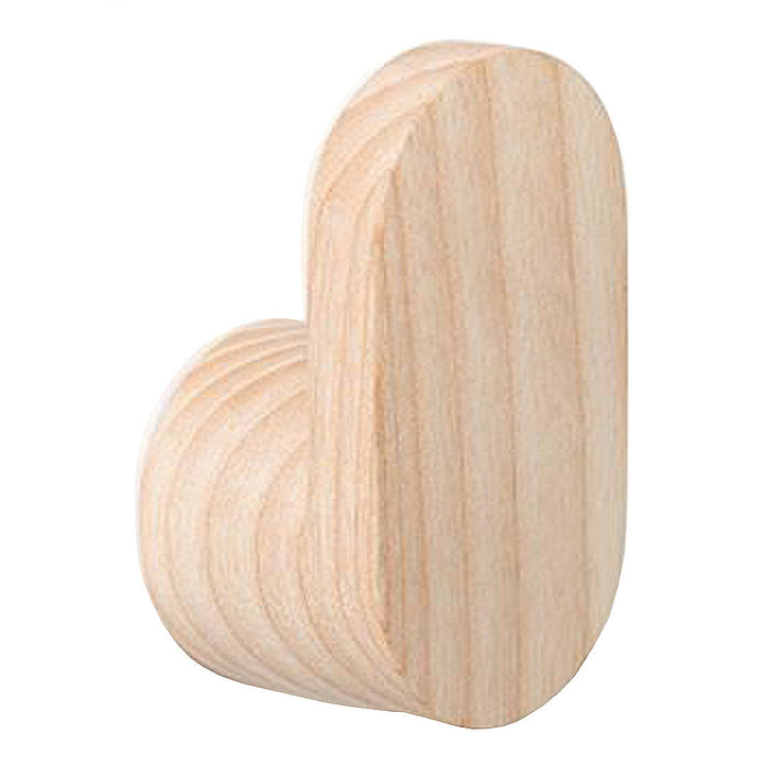 Natural light wood grain with smooth, rounded edges; no visible patterns or colors beyond neutral tones.
