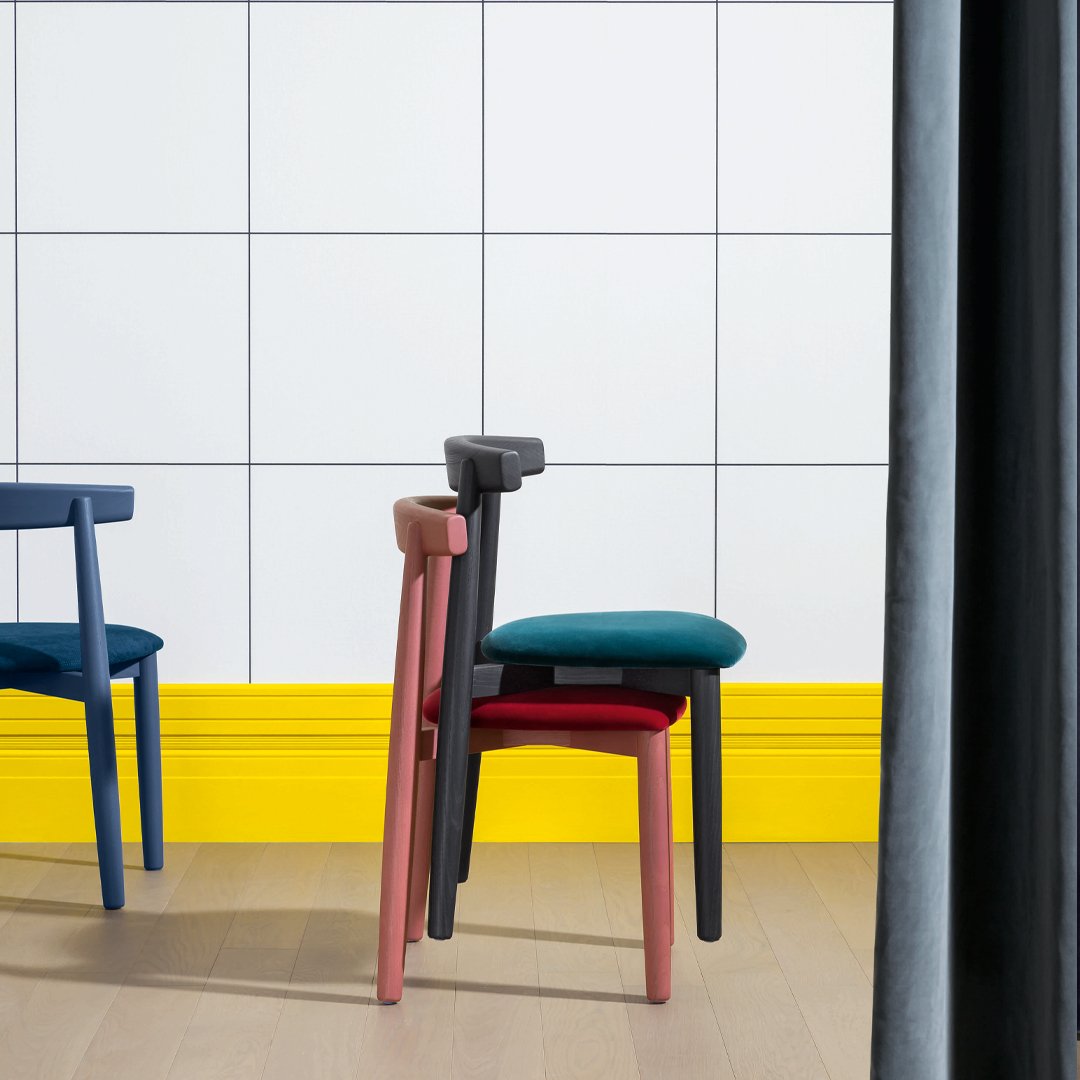 Claretta Bold Chair - Stackable