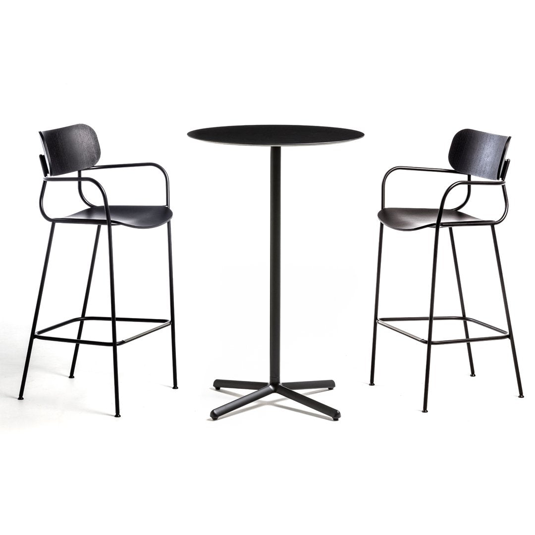 Kiyumi Wood Bar Stool