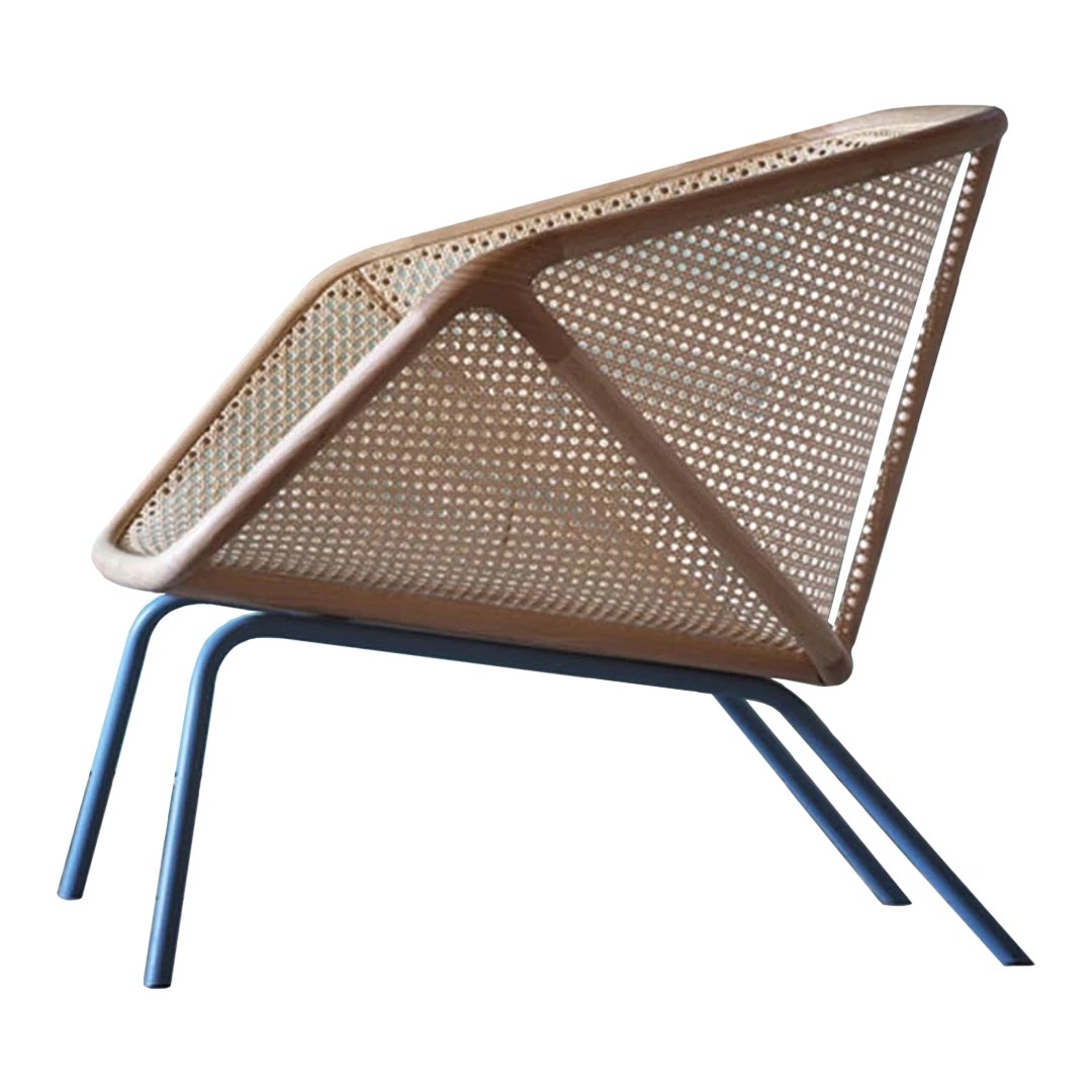 Colony Lounge Armchair - Beech Frame - Seat Upholstered