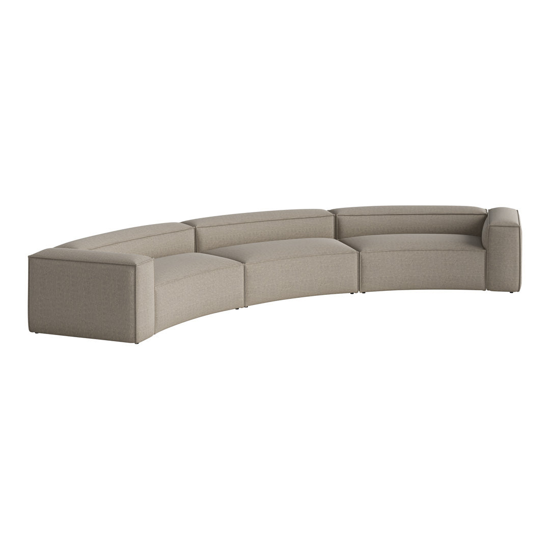 Cosima Curved 3-Seater Sofa