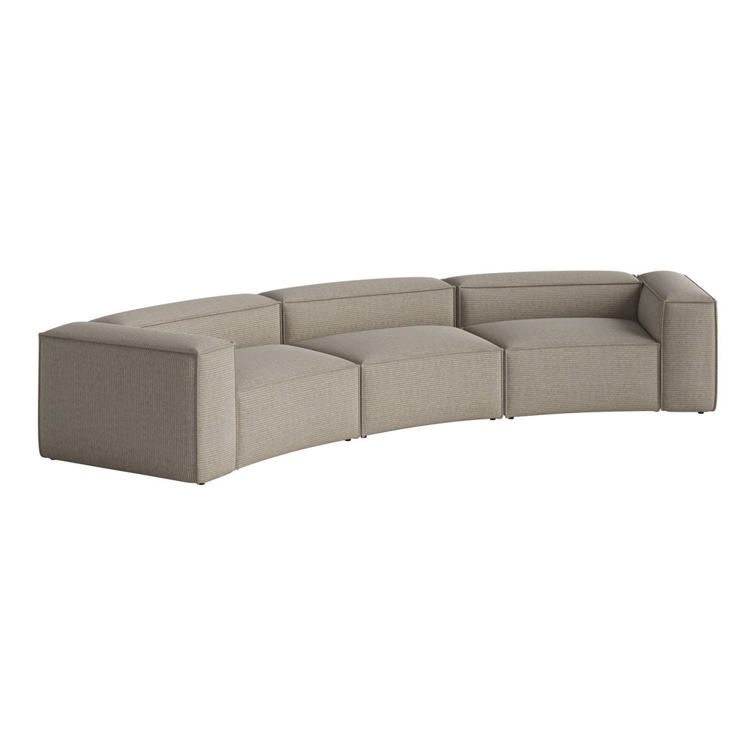 Cosima Curved 3-Seater Sofa