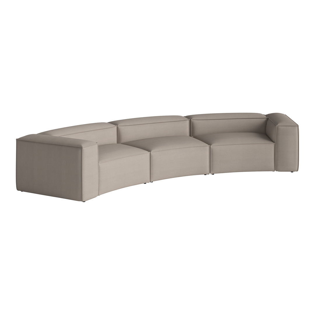 Cosima Curved 3-Seater Sofa