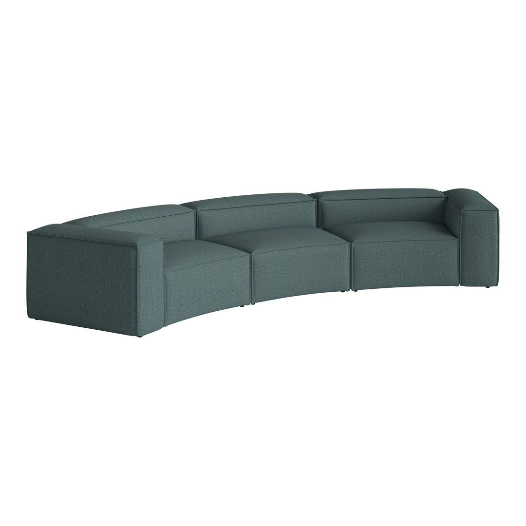 Cosima Curved 3-Seater Sofa