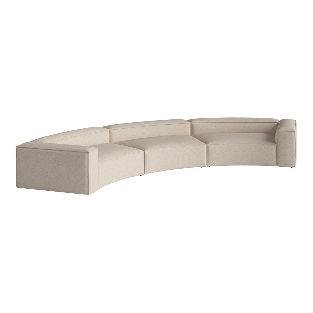 Cosima Curved 3-Seater Sofa