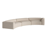 Cosima Curved 3-Seater Sofa