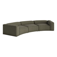 Cosima Curved 3-Seater Sofa