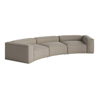 Cosima Curved 3-Seater Sofa