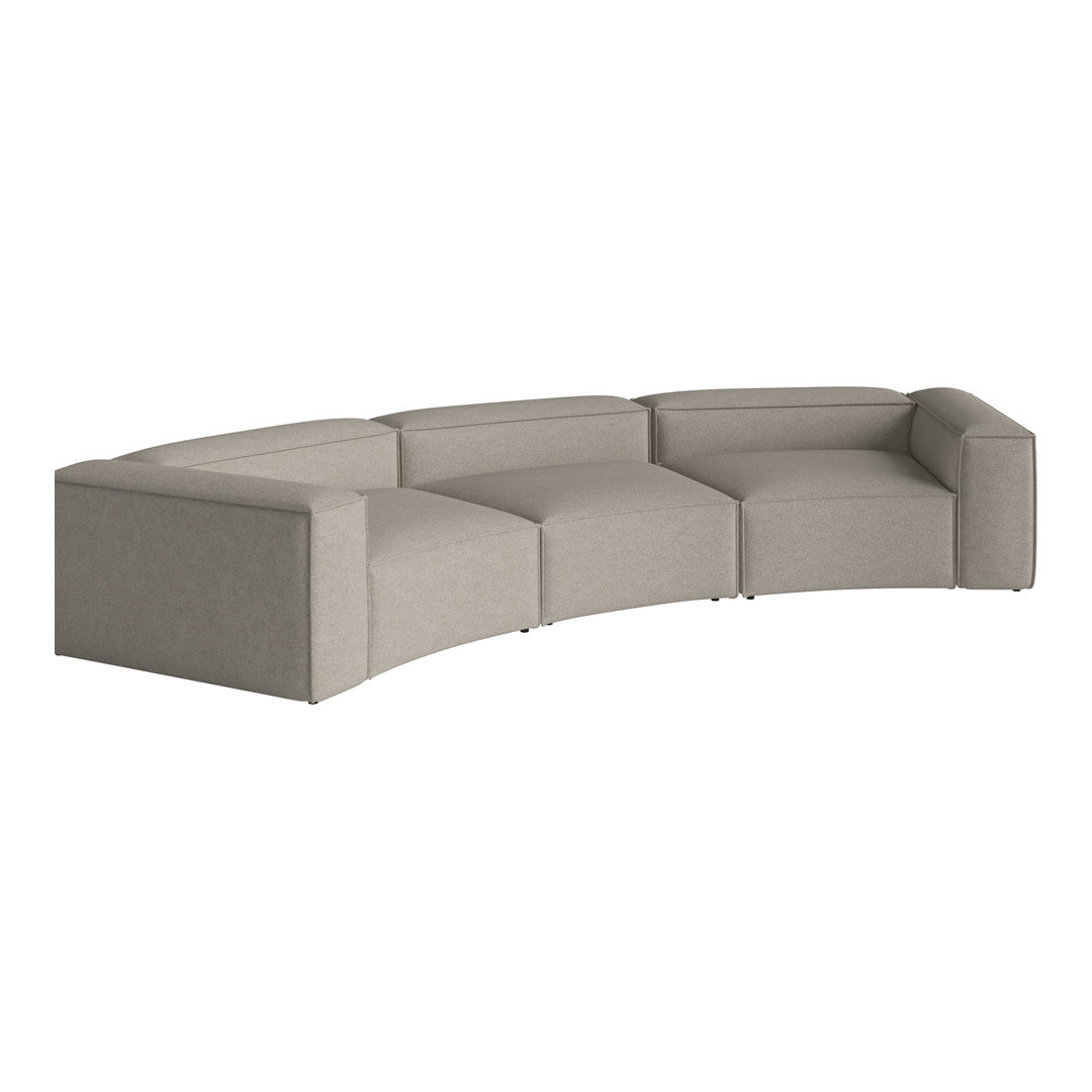 Cosima Curved 3-Seater Sofa