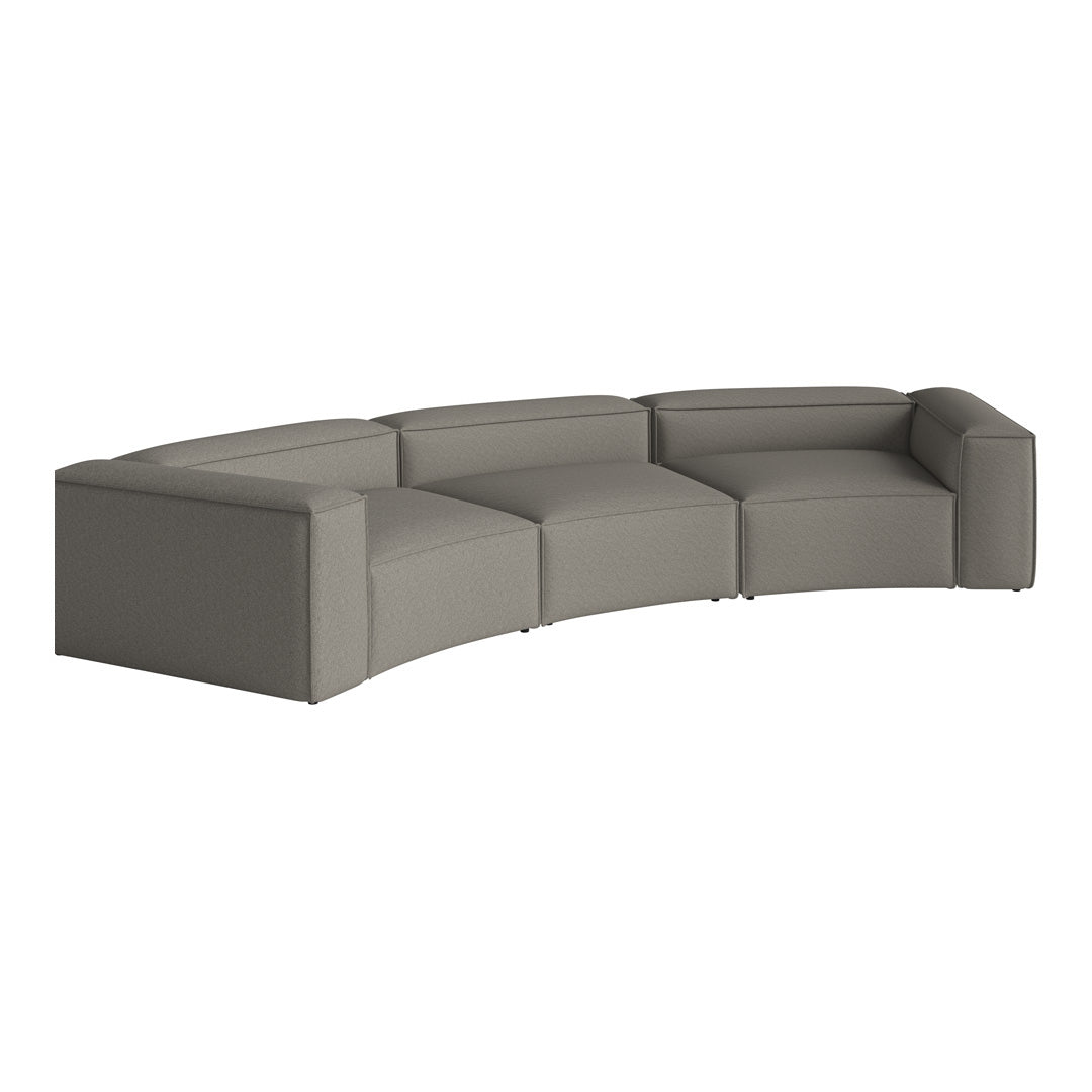 Cosima Curved 3-Seater Sofa