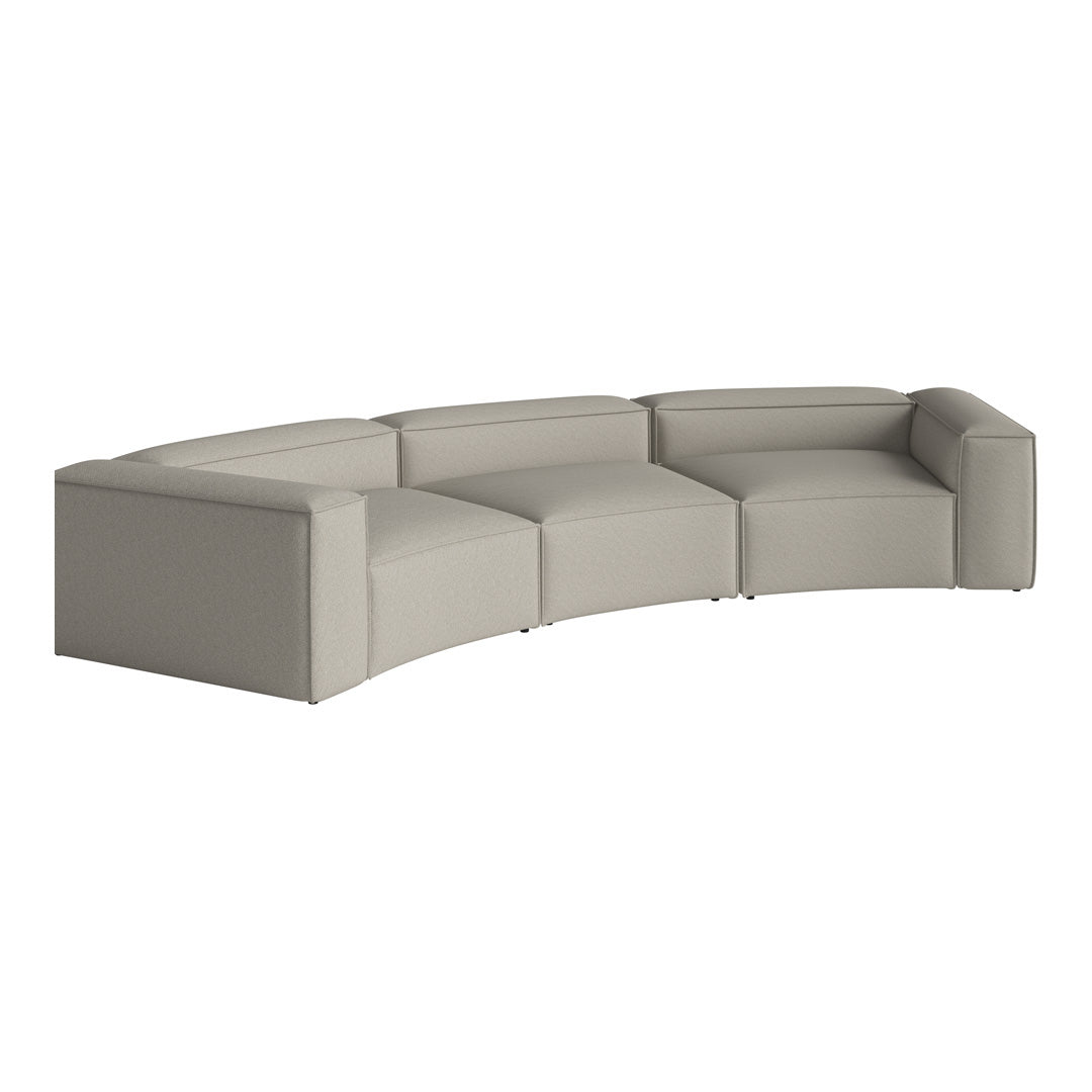 Cosima Curved 3-Seater Sofa