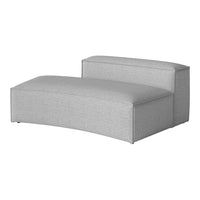 Stylish gray modular couch with a sleek, minimalist design and subtle textured pattern. Perfect for modern interiors.