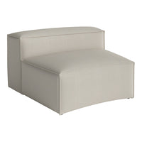 Neutral beige upholstery with a clean, modern design and subtle texture, perfect for versatile home decor.