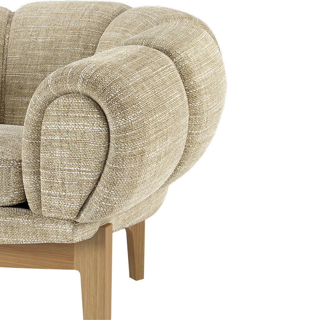 Croissant 3-Seater Sofa