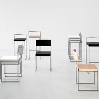 Cuba Dining Chair - Sled Base, Unupholstered