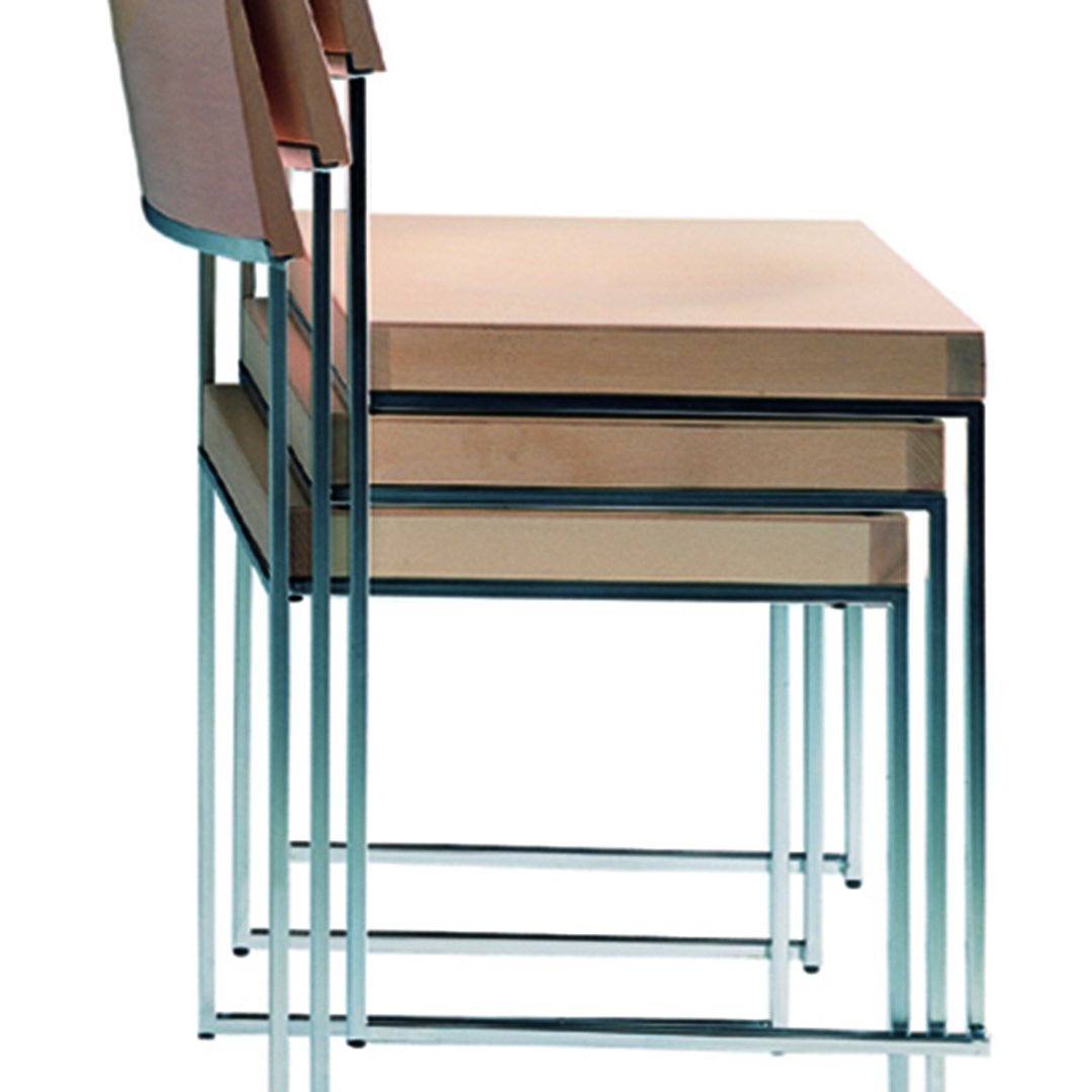 Cuba Dining Chair - Sled Base, Unupholstered