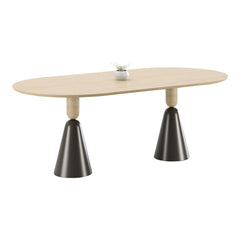 Pion Fresno Oval Dining Table (78.7" W)