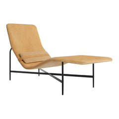 Deep Thoughts Leather Chaise Lounge Chair