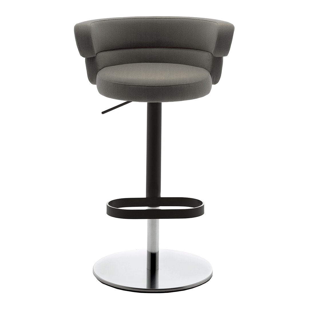 Dam Bar Stool - Swivel Disc Base w/ Gas Lift